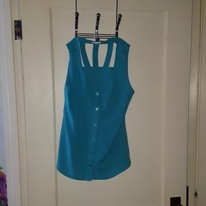 Turquoise tank